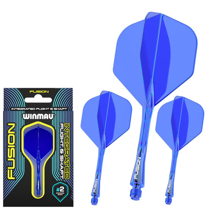 Fusion Integrated Flight & Shaft Blue | Winmau