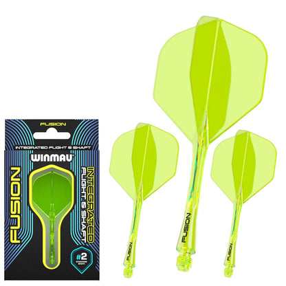 Fusion Integrated Flight & Shaft Yellow | Winmau