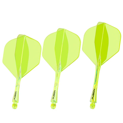 Fusion Integrated Flight & Shaft Yellow | Winmau