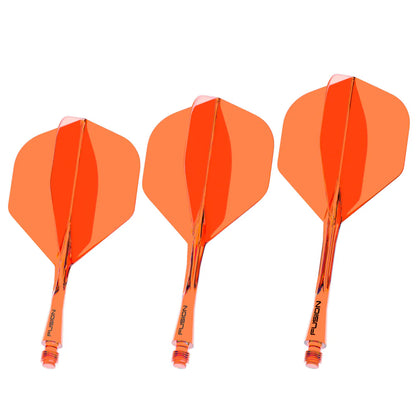 Fusion Integrated Flight & Shaft Orange | Winmau