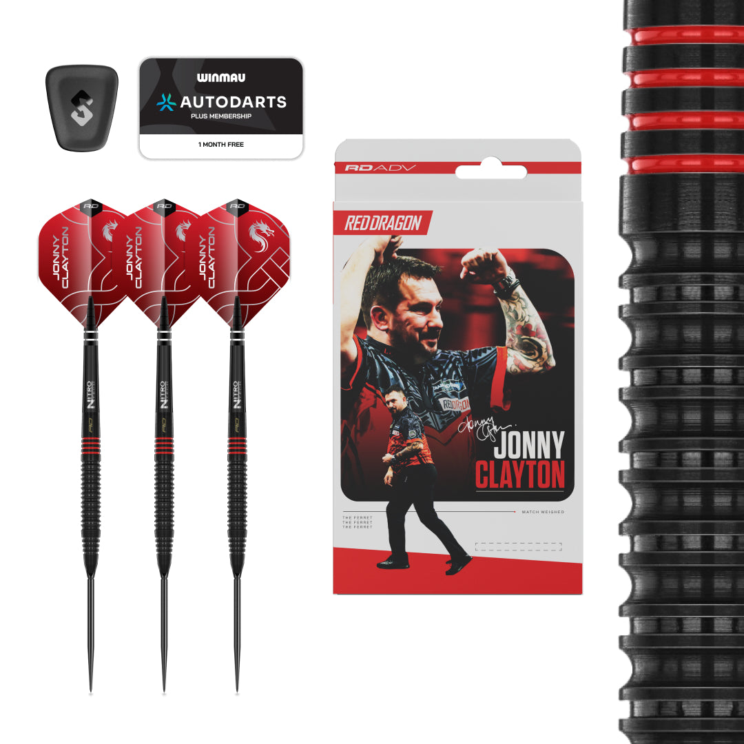 Jonny Clayton RD-ADV Switch Point Darts | Red Dragon