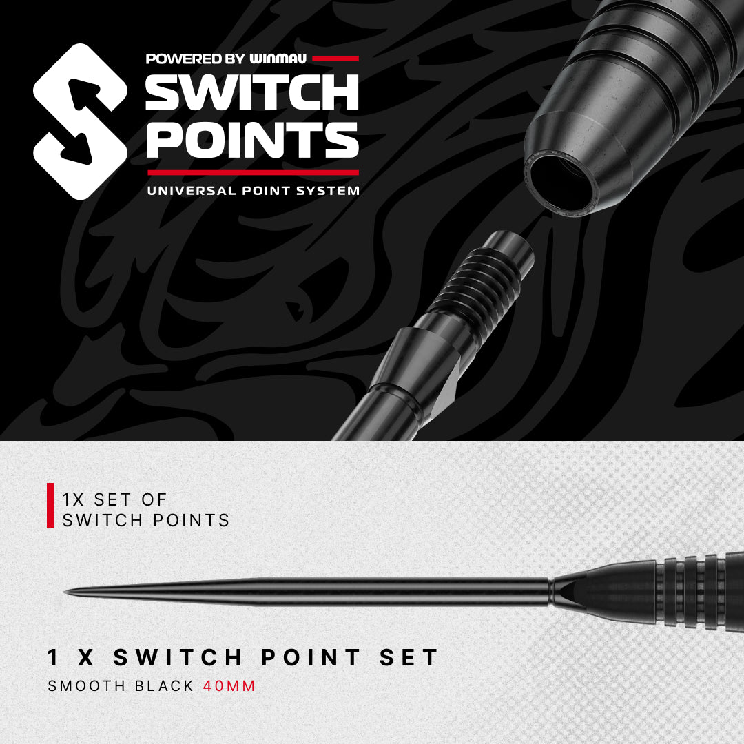 Jonny Clayton RD-ADV Switch Point Darts | Red Dragon