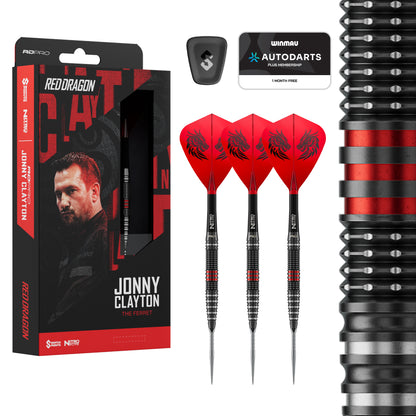 Jonny Clayton RD-PRO Switch Point Darts | Red Dragon