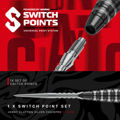 Jonny Clayton RD-PRO Switch Point Darts | Red Dragon