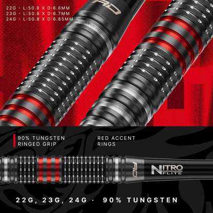 Jonny Clayton RD-PRO Switch Point Darts | Red Dragon