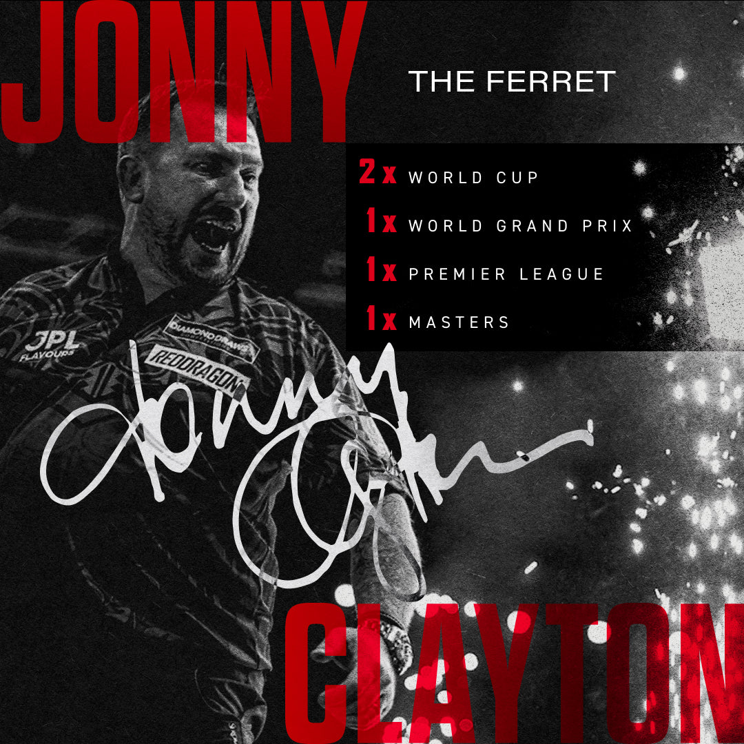 Jonny Clayton RD-PRO Switch Point Darts | Red Dragon