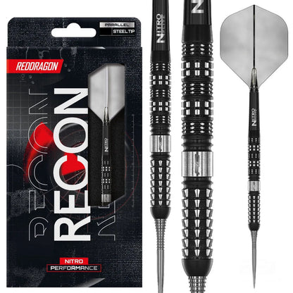 Recon Parallel Steel Tip Darts | Red Dragon