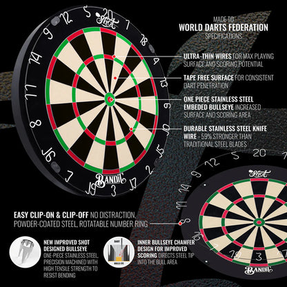 Bandit Dartboard | Shot