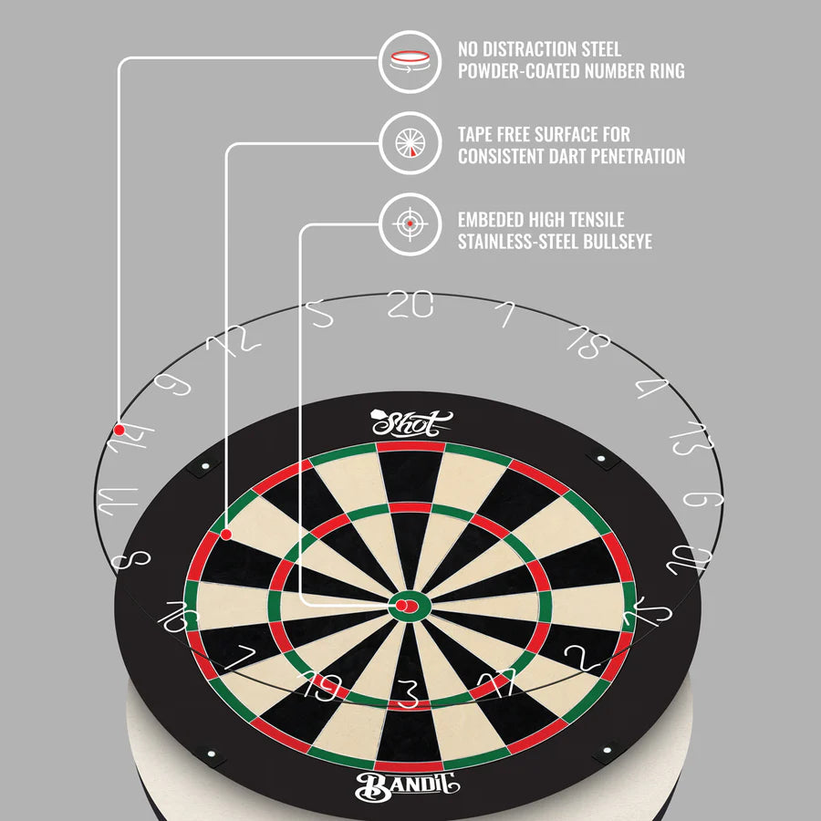 Bandit Dartboard | Shot