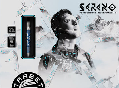 Toru Suzuki Sereno Gen 3 SP Steel Tip Darts | Target Japan