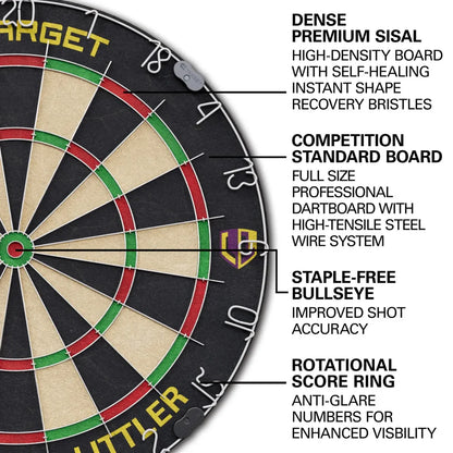 Luke Littler Cabinet & Dartboard Set | Target