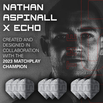 Aspinall X Echo Pro Ultra No2 Dart Flights - 3 Sets | Target
