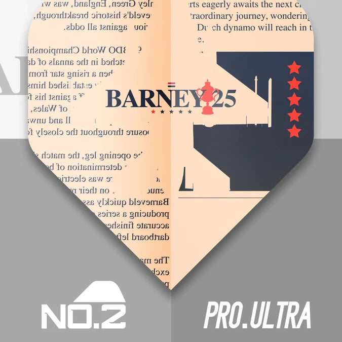 Barney 25 Pro Ultra No2 Dart Flights - 3 Sets | Target