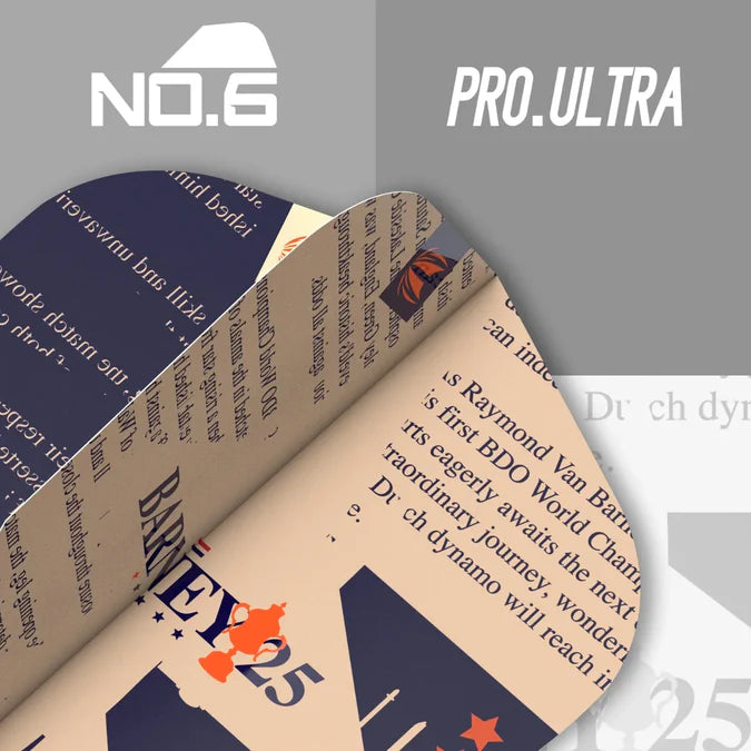 Barney 25 Pro Ultra No6 Dart Flights - 3 Sets | Target