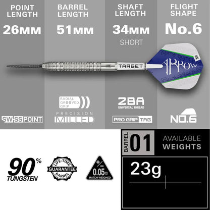 Shane McGuirk G1 SP Steel Tip Darts | Target