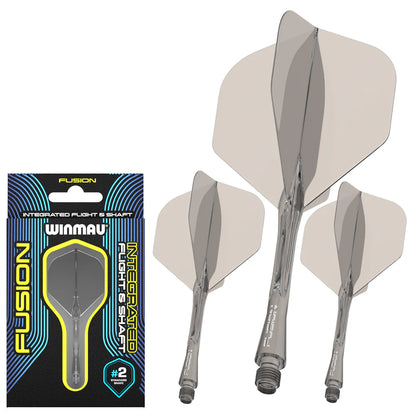 Fusion Integrated Flight & Shaft Grey | Winmau