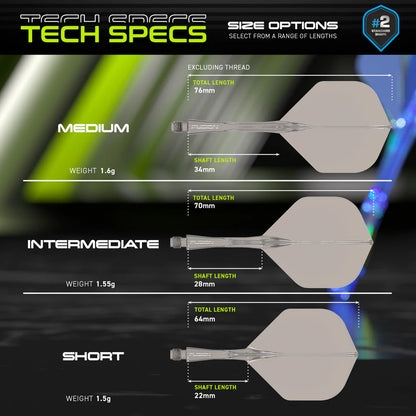 Fusion Integrated Flight & Shaft Grey | Winmau