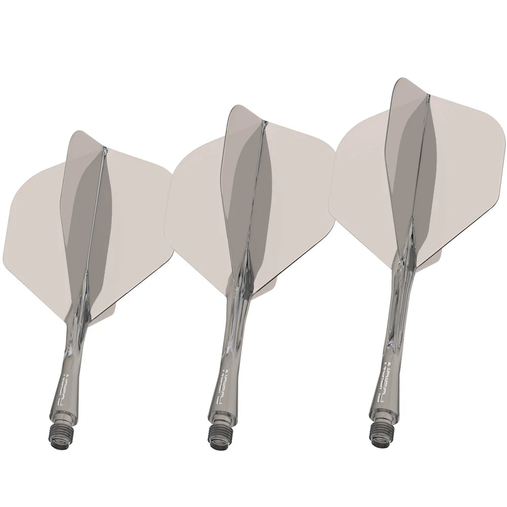 Fusion Integrated Flight & Shaft Grey | Winmau