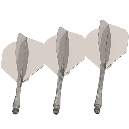 Fusion Integrated Flight & Shaft Grey | Winmau