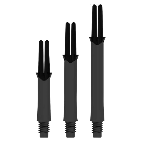 L-Shaft - Straight Locked - Clear Black | L-Style