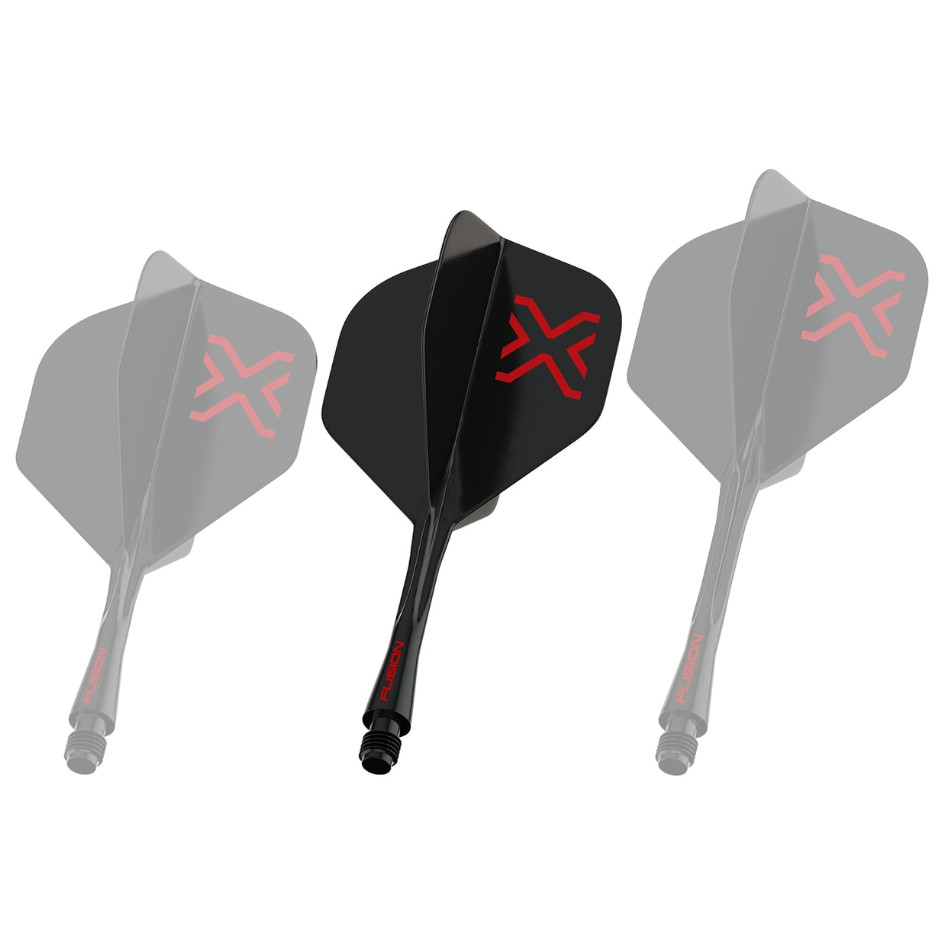 Blade X - Fusion #2 Integrated Flight & Shaft Black | Winmau