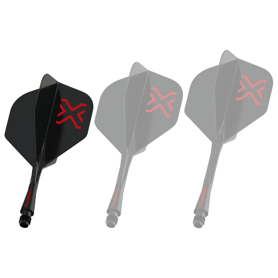 Blade X - Fusion #2 Integrated Flight & Shaft Black | Winmau