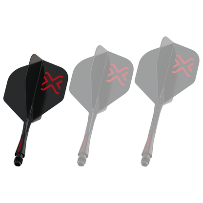 Blade X - Fusion #2 Integrated Flight & Shaft Black | Winmau