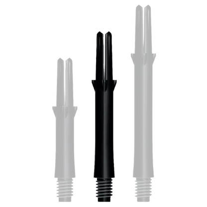 L-Shaft - Straight Locked - Black | L-Style