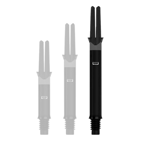 L-Shaft - Straight Silent Spin - Black | L-Style