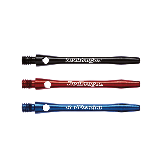 Laser Etched Aluminium Shafts | Red Dragon