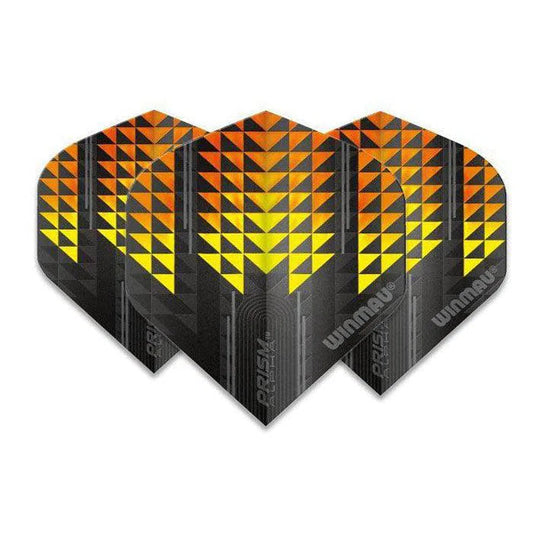 Prism Alpha Yellow & Orange Standard Flights | Winmau