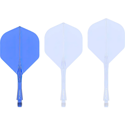 Fusion Integrated Flight & Shaft Blue | Winmau
