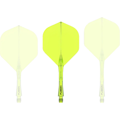 Fusion Integrated Flight & Shaft Yellow | Winmau