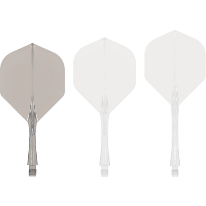 Fusion Integrated Flight & Shaft Grey | Winmau