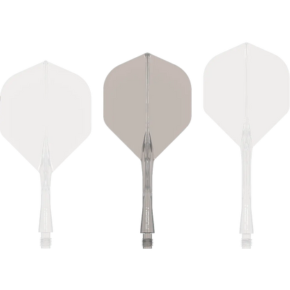 Fusion Integrated Flight & Shaft Grey | Winmau
