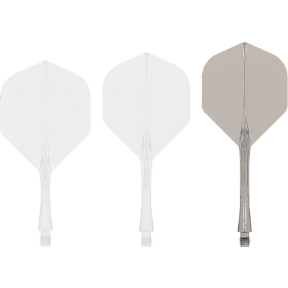 Fusion Integrated Flight & Shaft Grey | Winmau