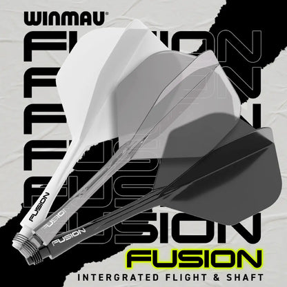 Fusion Integrated Flight & Shaft Grey | Winmau