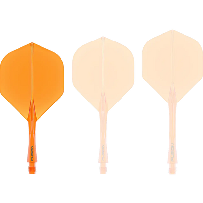 Fusion Integrated Flight & Shaft Orange | Winmau