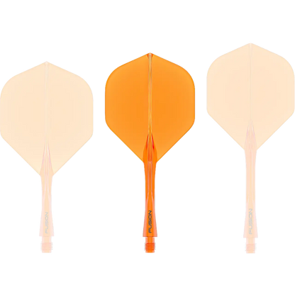 Fusion Integrated Flight & Shaft Orange | Winmau