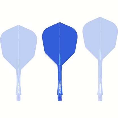 Fusion Integrated Flight & Shaft Blue | Winmau