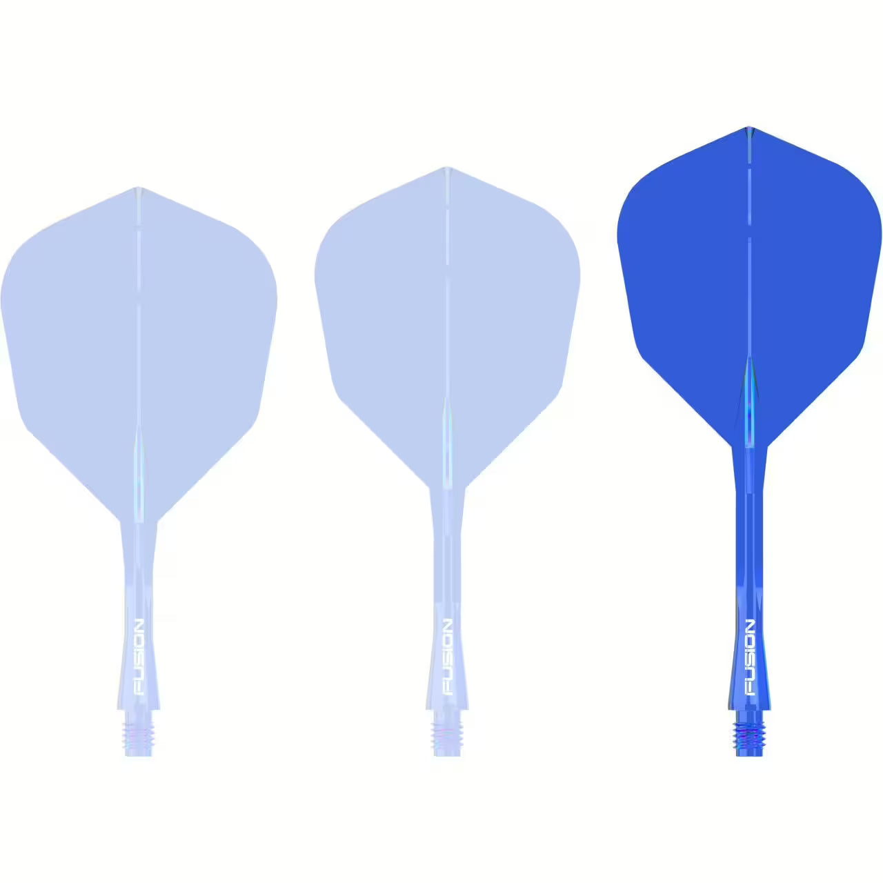 Fusion Integrated Flight & Shaft Blue | Winmau