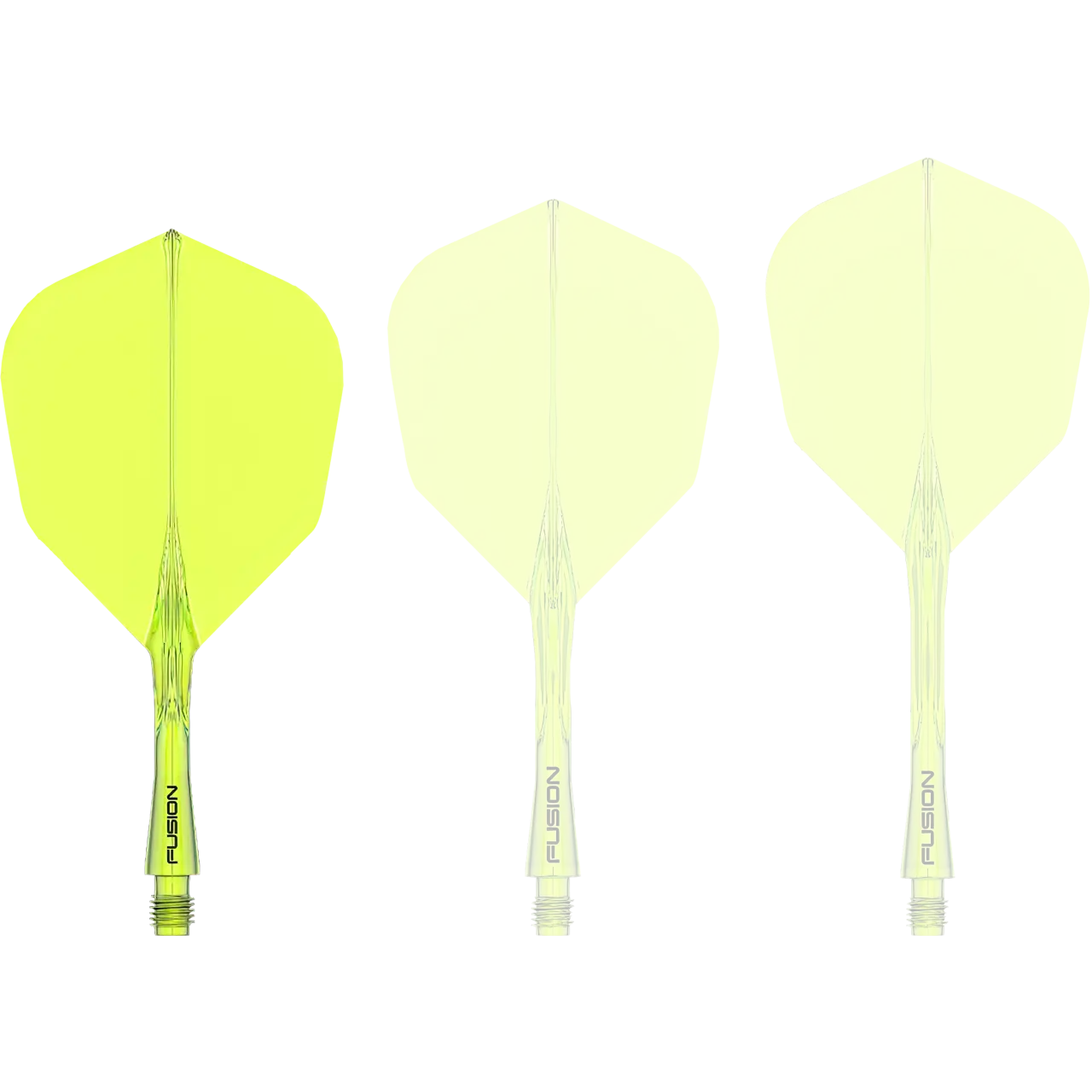 Fusion Integrated Flight & Shaft Yellow | Winmau