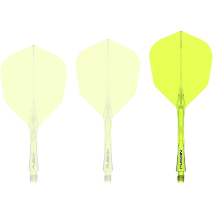 Fusion Integrated Flight & Shaft Yellow | Winmau
