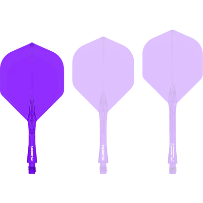 Fusion #2 Hedfan a Siafft Integredig Porffor | Winmau