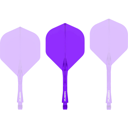 Fusion #2 Hedfan a Siafft Integredig Porffor | Winmau