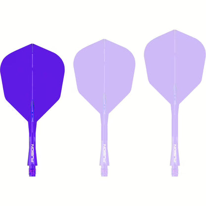 Fusion Integrated Flight & Shaft Purple | Winmau