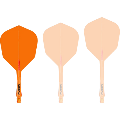 Fusion Integrated Flight & Shaft Orange | Winmau
