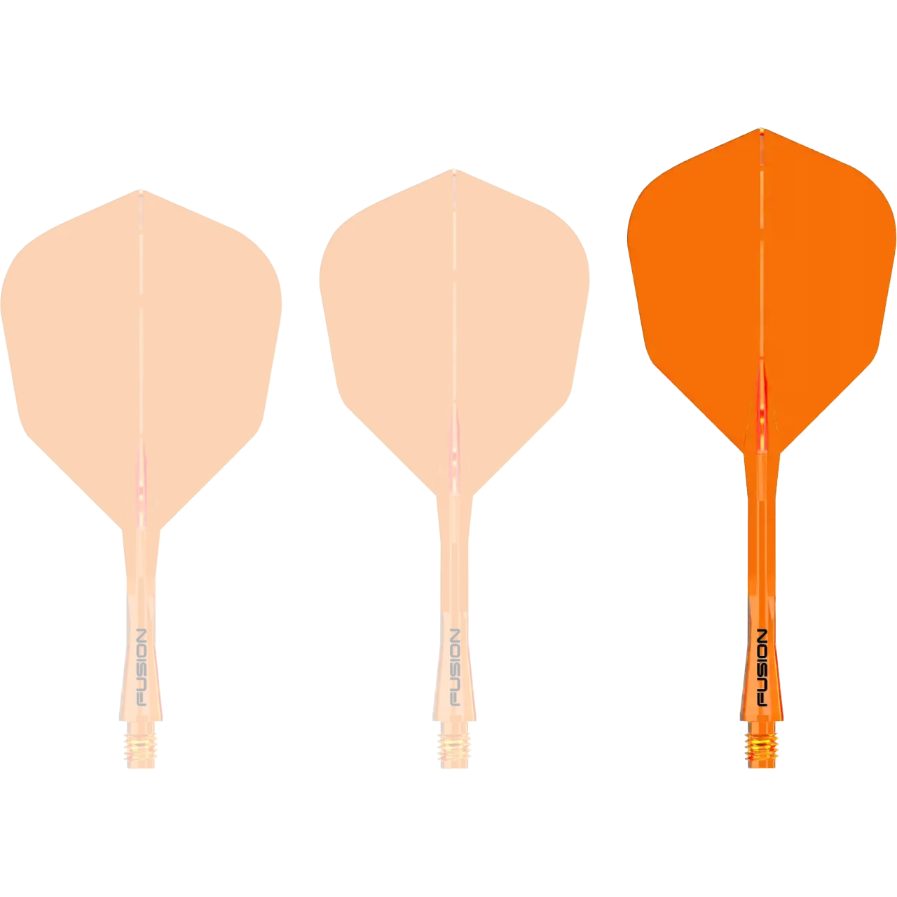 Fusion Integrated Flight & Shaft Orange | Winmau