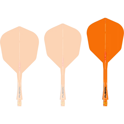 Fusion Integrated Flight & Shaft Orange | Winmau