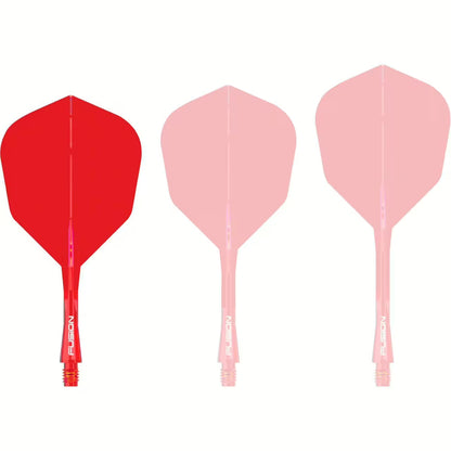 Fusion Integrated Flight & Shaft Red | Winmau